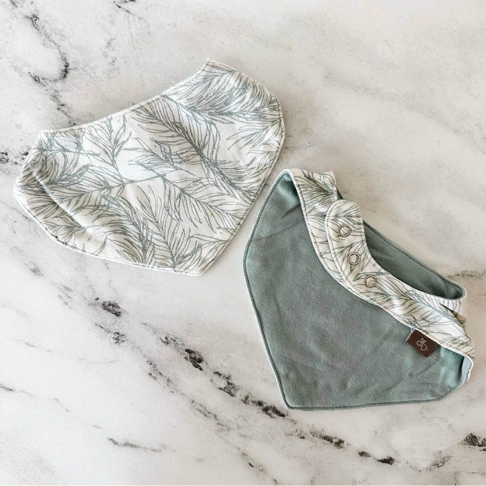 Goumi Matching Baby Bib Set